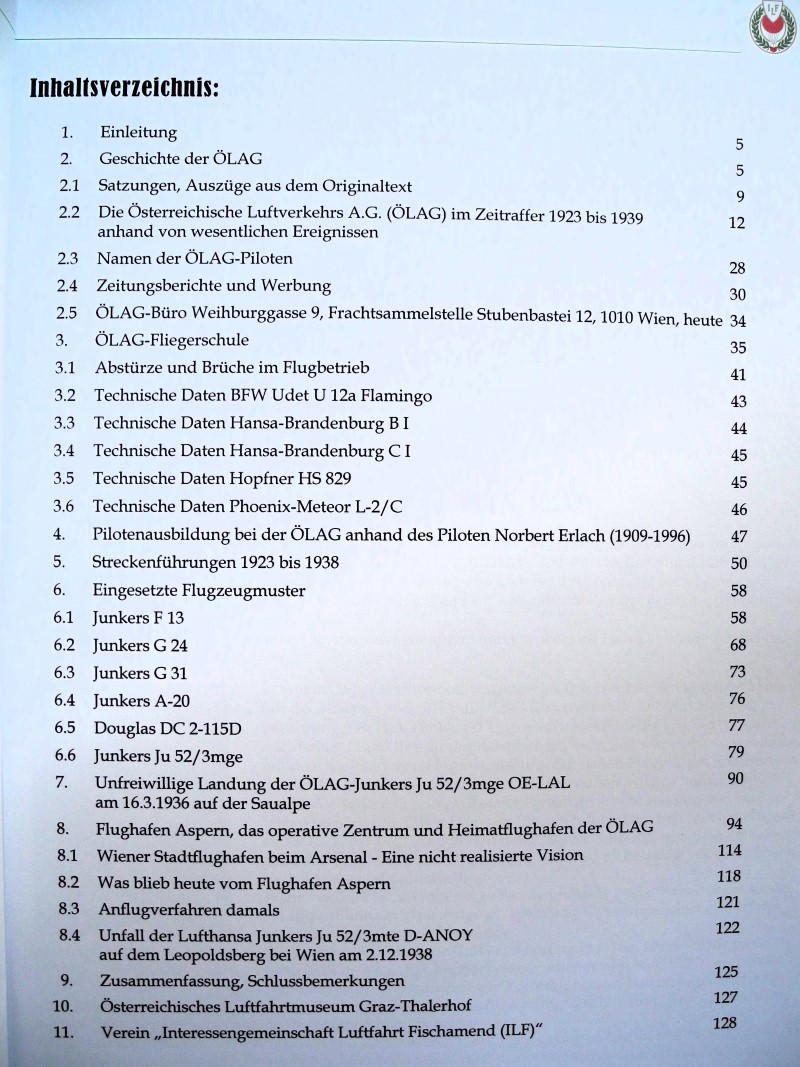  - ÖLAG Österreichische Luftverkehrs A.G.