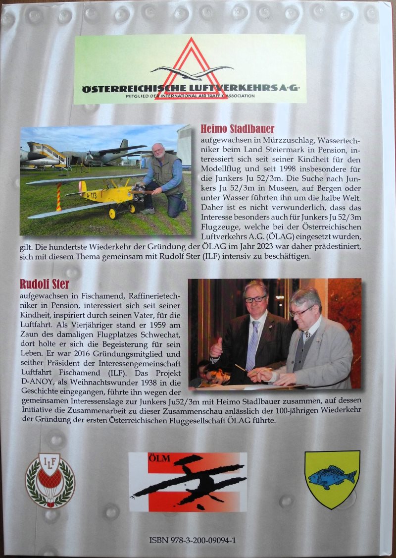  - ÖLAG Österreichische Luftverkehrs A.G.