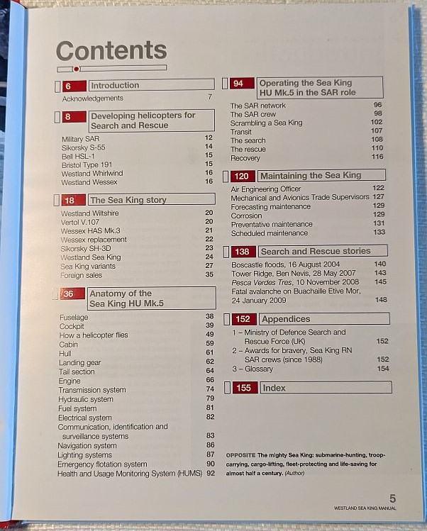  - Westland SEA KING 1988 onwards (HU Mk.5 SAR model)