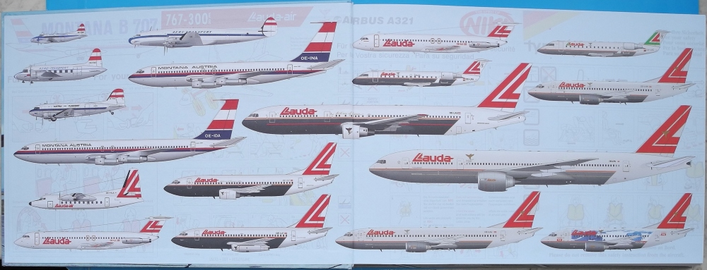  - Die Flugzeuge d. unabhängigen Fluggesellschaften Österreichs