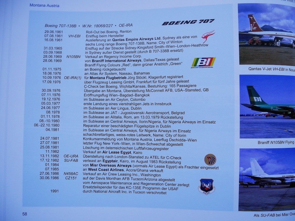 über die Siebzigerjahre: das VORHER und NACHHER in Listen...