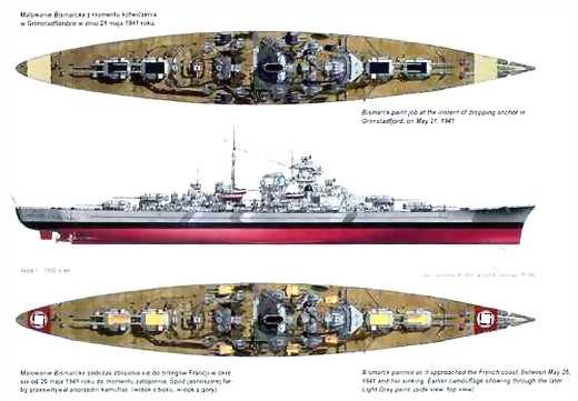  - Schlachtschiff Bismarck und Tirpitz