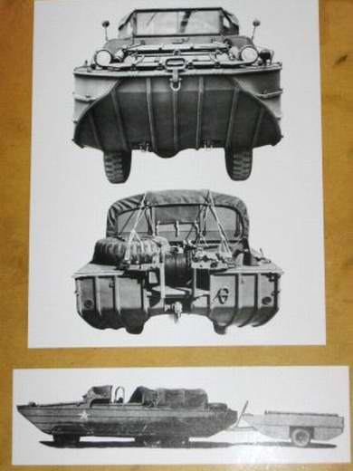  - U.S. WWII GMC DUKW-353 & Cleaver-Brooks Amphibian Trailers