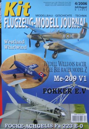  - Kit, Flugzeug-Modell Journal