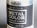 Vallejo Acrylic Metal Color Airbrush Colors