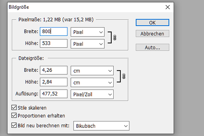 Digitale Fotografie & Modellbau Teil 10