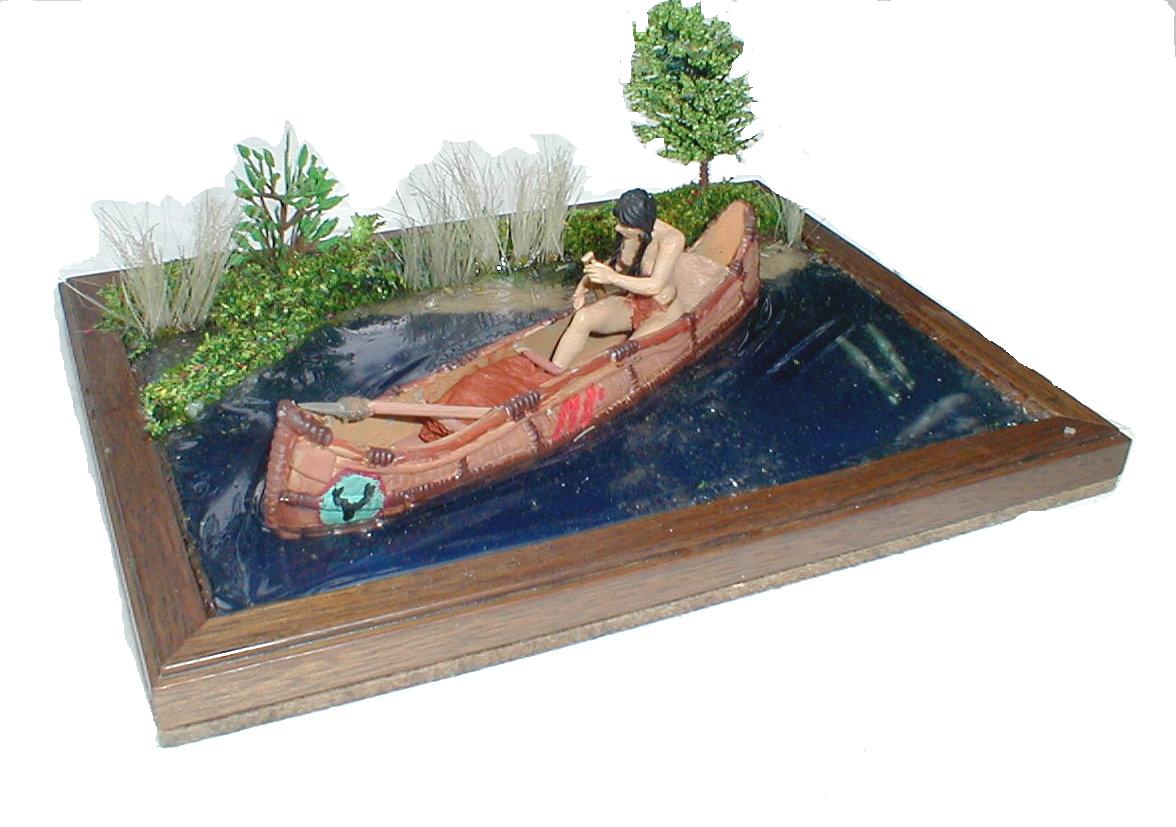 Diorama 1:24 Kriegsschiff 
