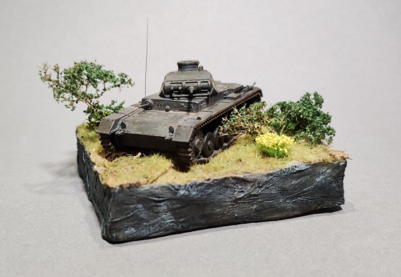 Dann versuchte ich das hier nochmal mit dem Panzer III von IBG